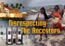 Degenerates Disrespect The Ancestors By Twerking On Top Of Elmina Castle In Ghana