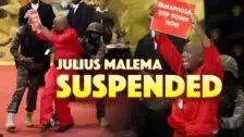 EFF Leader Julius Malema And 5 MPs Suspended Without Pay From Parliament