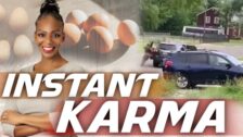 The Folks Egg Black People's Home And Getaway Attempt Ends With Instant Karma