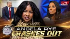 Angela Rye Crash Out On Co-Host After Heated Discussion On Donald Trump’s Visit To White House