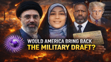 Iranian Woman Warns Americans, Iran Wants Reparations From US & Could The Military Draft Come Back?
