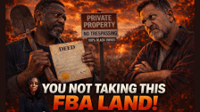 White Man Questions Black American Land Owner… Instantly Regrets It
