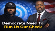Brotha Pulls Up To The National Action Network To Tell Democrats Run Us Our Check Or No Vote