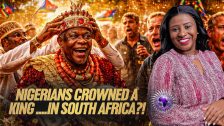 “Nigerians Crowned a King in South Africa… Then CHAOS Broke Out