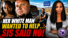Self-Hating Black Woman Blocks Her White Man From Helping a Black Man Stranded on the Road