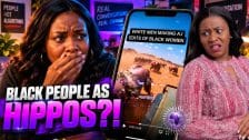 WHITE MEN MAKE A.I. VIDEOS DEPICTING BLACK WOMEN AS FAT HIPPOS?! — THIS VIDEO IS WILD!