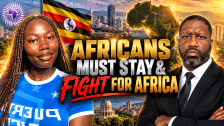 African Woman Says She Isn't Fleeing Africa To Live In The West, Staying & Fighting Will Save Africa
