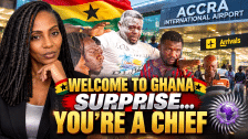 Ghanaian U.S. Marine AMBUSHED, DOUSED in Powder & Enstooled At Airport