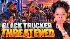 Black Trucker Threatened For Refusing To Go On Strike With Them Folks